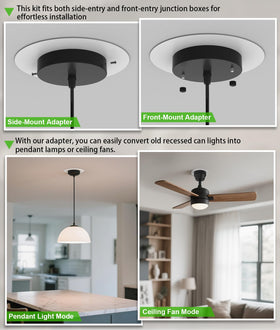 tebio step by step guide for a smooth DIY hanging fixture upgrade