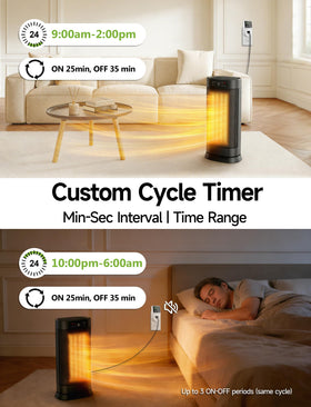 Techbee timer countdown and delay mode for managing device charging