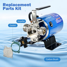 TecHome pump garden watering use highlights versatile outdoor tasks.