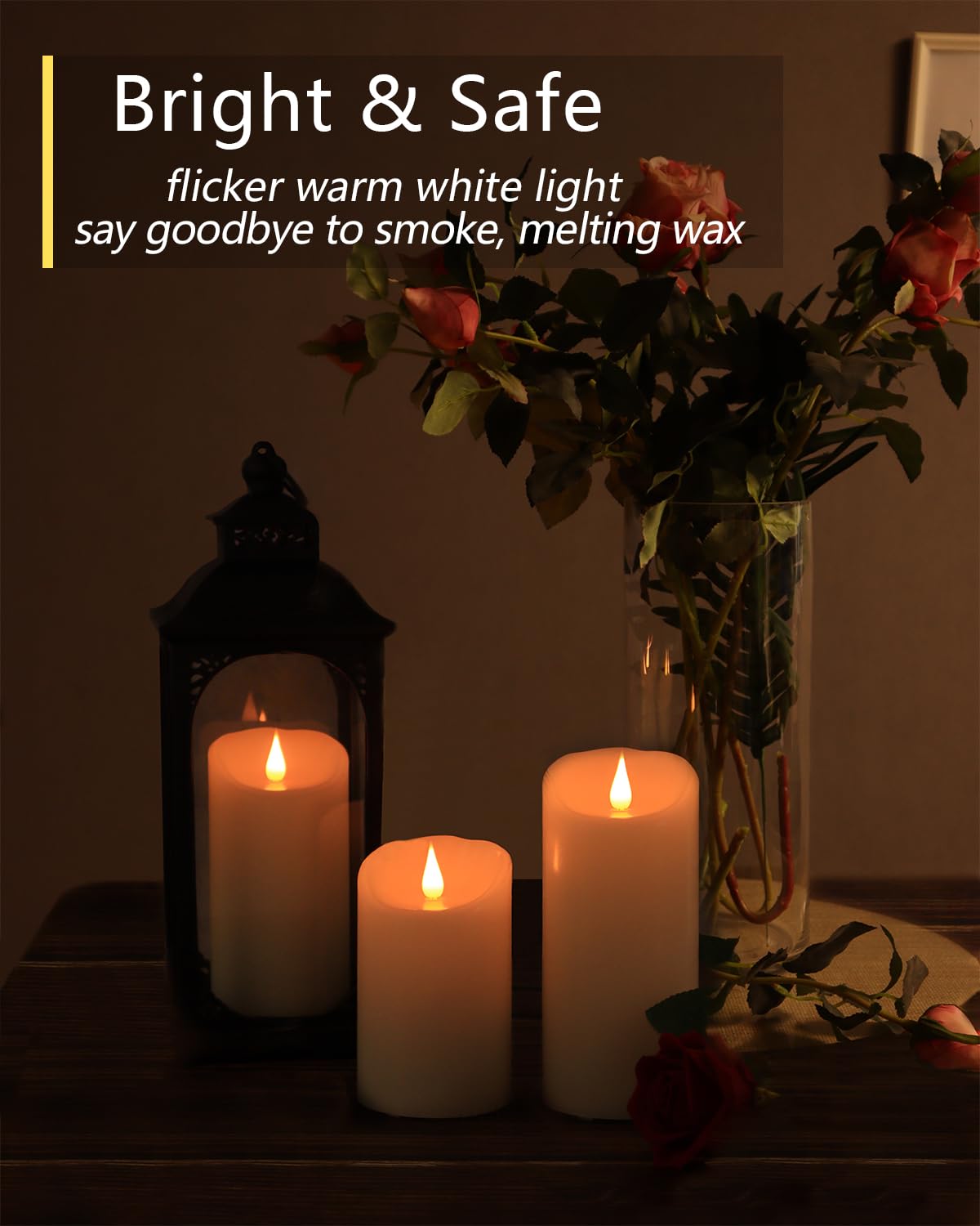 TechLong 3D wick motion adds subtle movement to decor