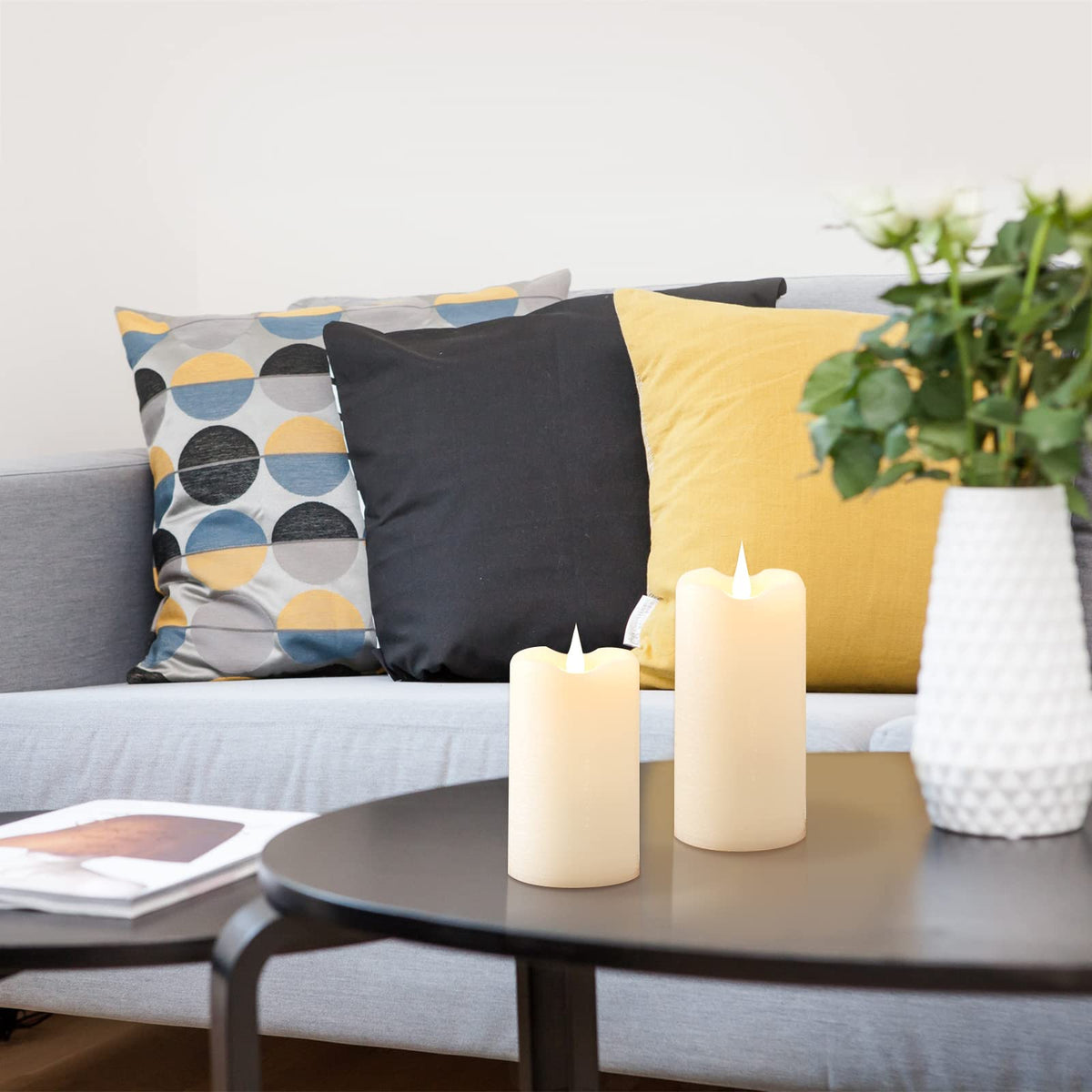 TechLong remote-control-ready candle compatible with affordable remotes