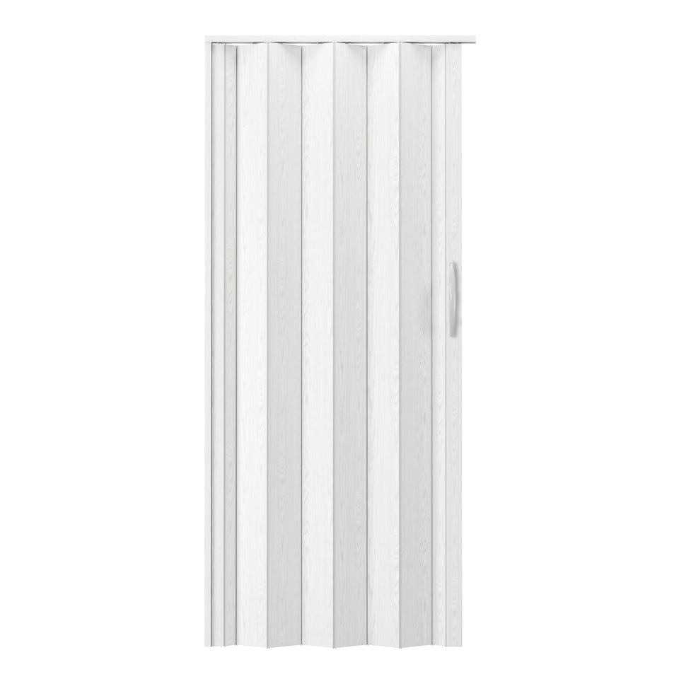 Techni Home 36in folding door track for quick, tool-free installation.