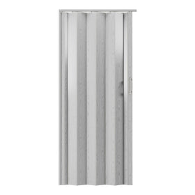 Techni Home Studio Series accordion door packaging and track for easy installation.