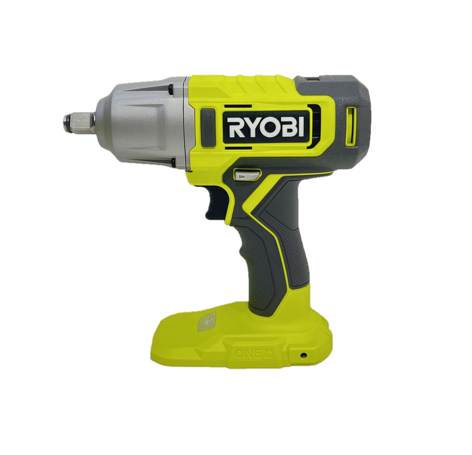 Techtronics Ryobi PCL265 cordless impact wrench in use delivering 375 ft-lbs of torque