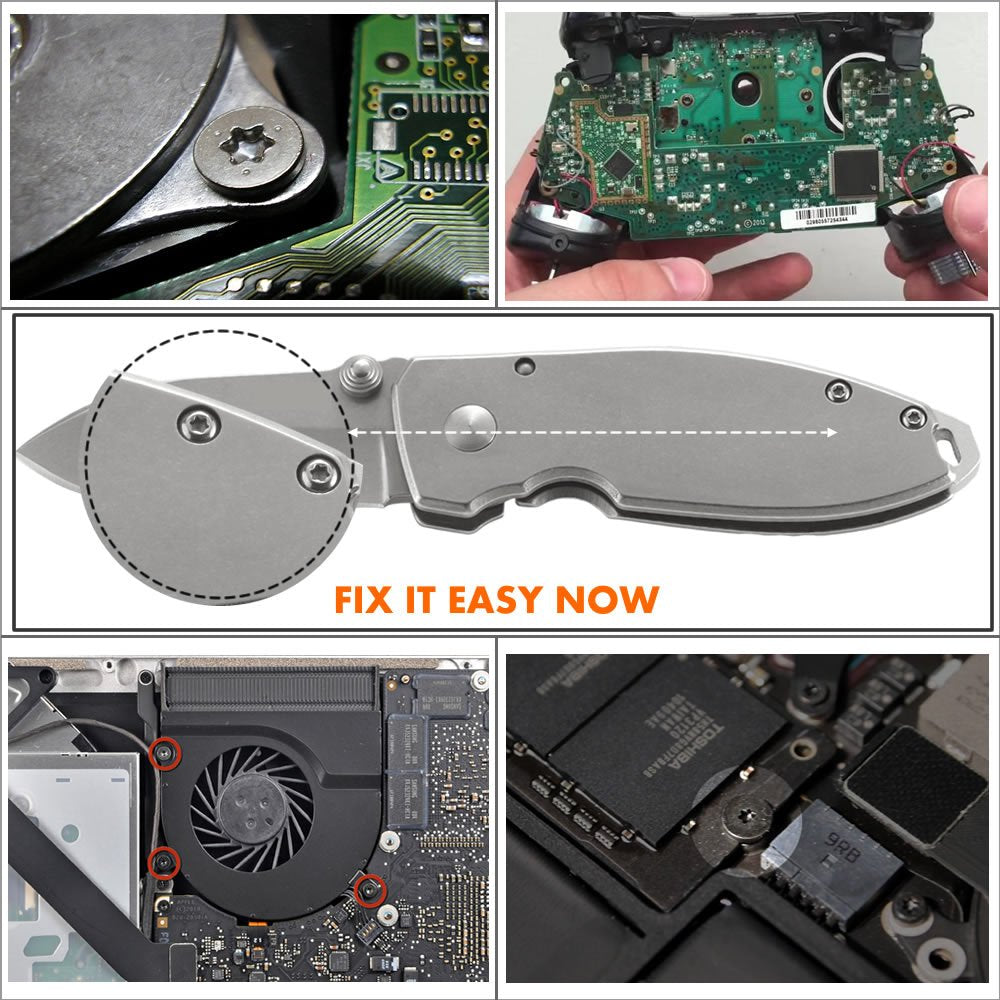 Nine-driver set with easy-to-identify included sizes