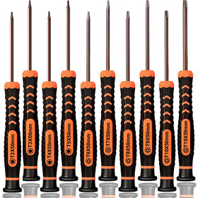 TECKMAN torx screwdriver set with sizes T2–T3 for precise electronics work