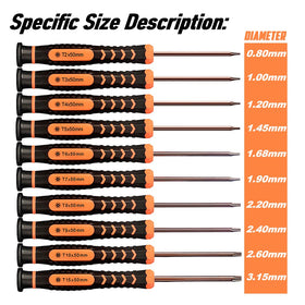 Ideal for repairing laptops and game controllers on the go