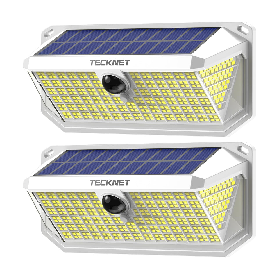 TECKNET 416 LED beads provide bright outdoor illumination.