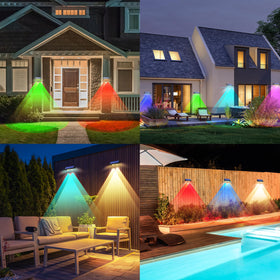 TECKNET versatile fence lights for patios and pools