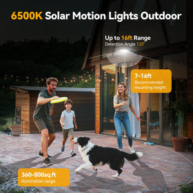 TECKNET wall-mount light for easy garage or doorway installation.