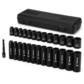 TecoTek 27-piece 3/8 drive socket set for professional automotive work