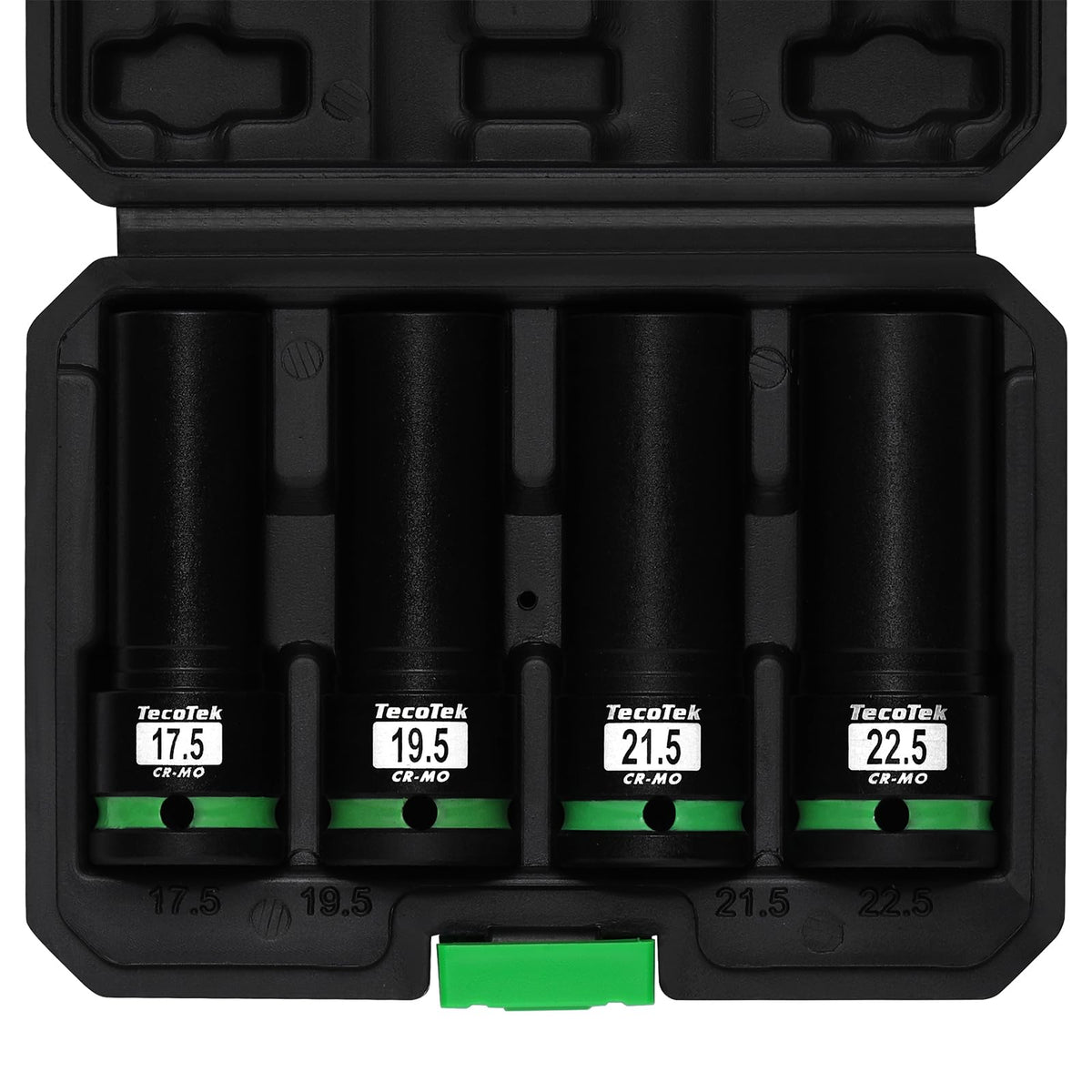 TecoTek 19.5mm socket enables easy removal of damaged lug nuts.
