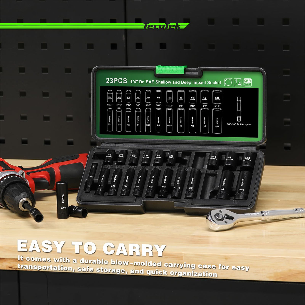 TecoTek ideal for auto and moto repairs with impact wrench compatibility