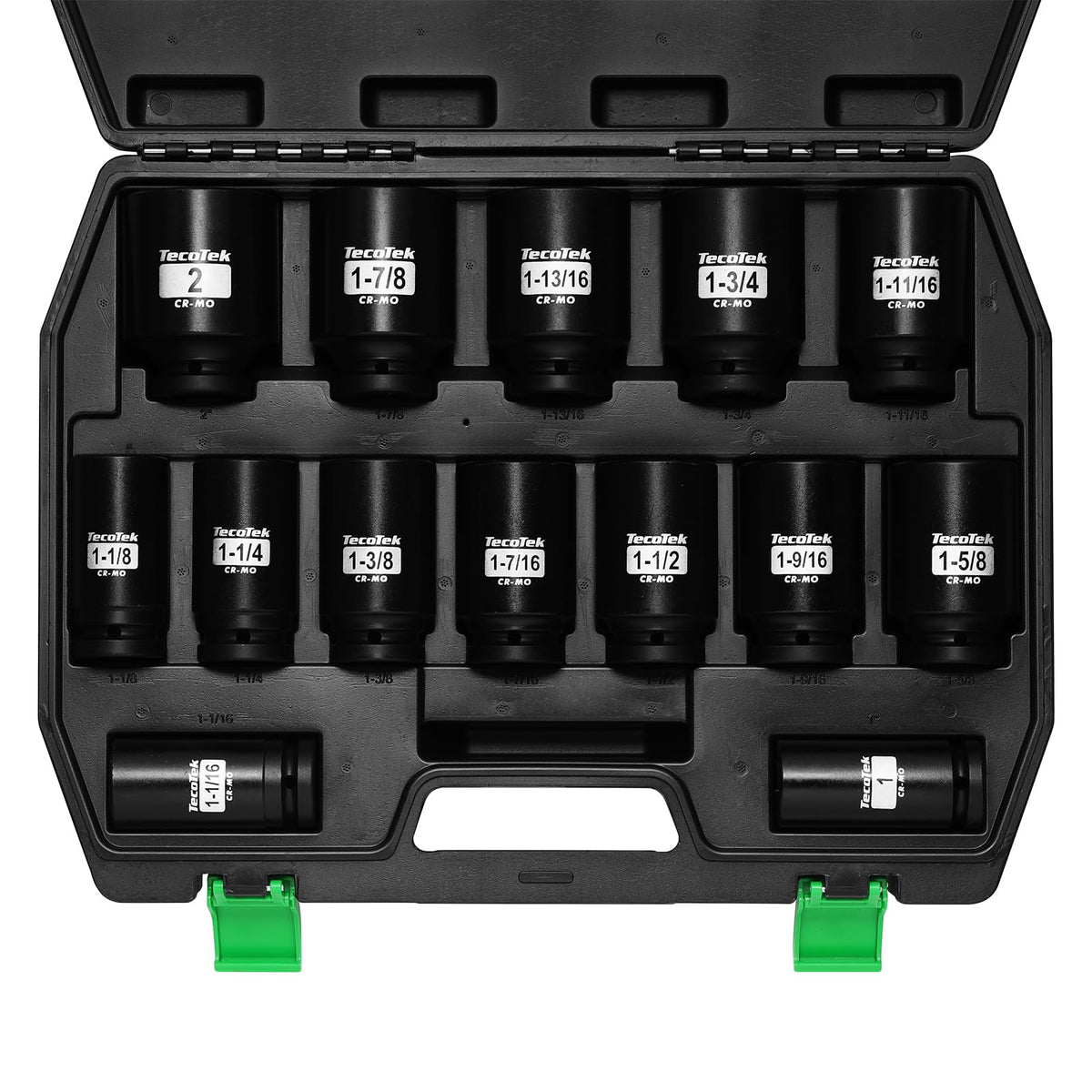 TecoTek 3/4-inch drive deep six-point socket 1-1-16 inch; reliable grip on stubborn bolts.
