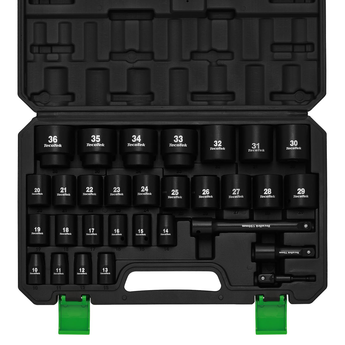 TecoTek storage case keeps sockets organized for job sites