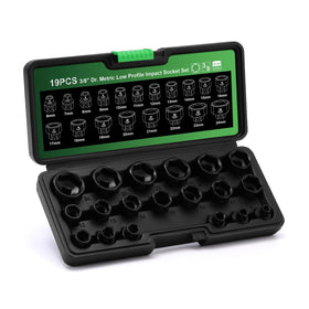 TecoTek low-profile socket head fits into tight spaces for easier access.