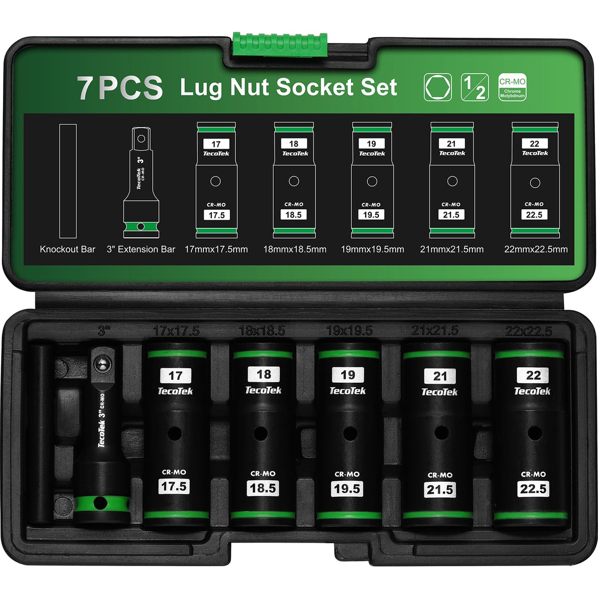 TecoTek 7-piece set ideal for auto and motorcycle maintenance