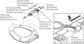 TECETOOL damper amortisseur 2; balanced closing for everyday use.