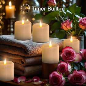 Tediselu remote-timer candle offers hands-free ambiance control