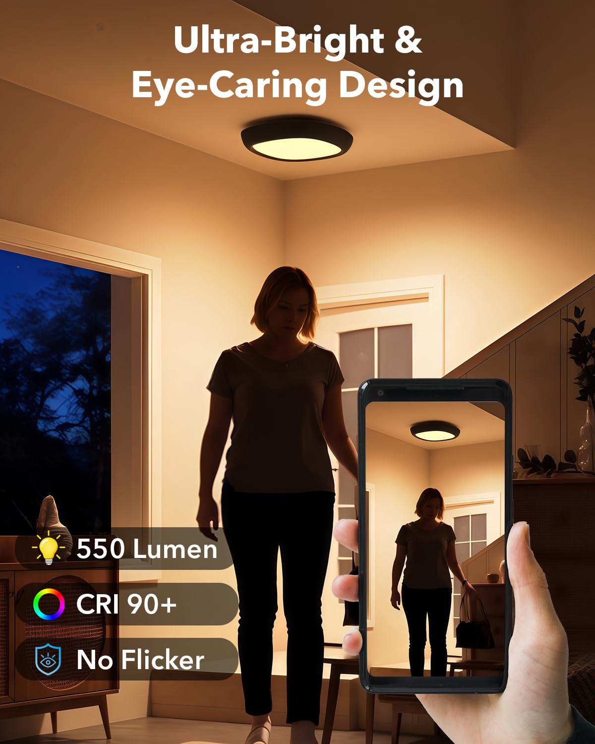 Tedmos three color temperatures adapt to spaces.