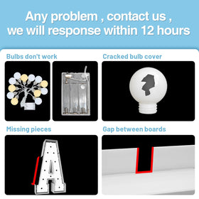 Teebloom 4ft marquee M offers versatile indoor or outdoor lighting.