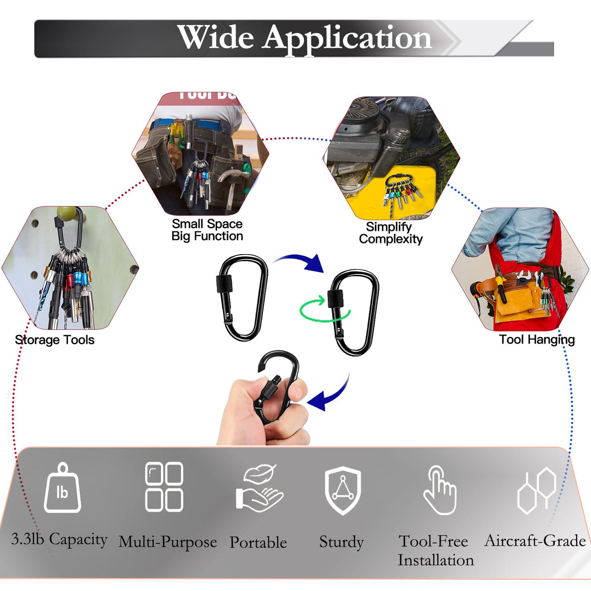 TeegRoow compact tool kit storage for easy transport.