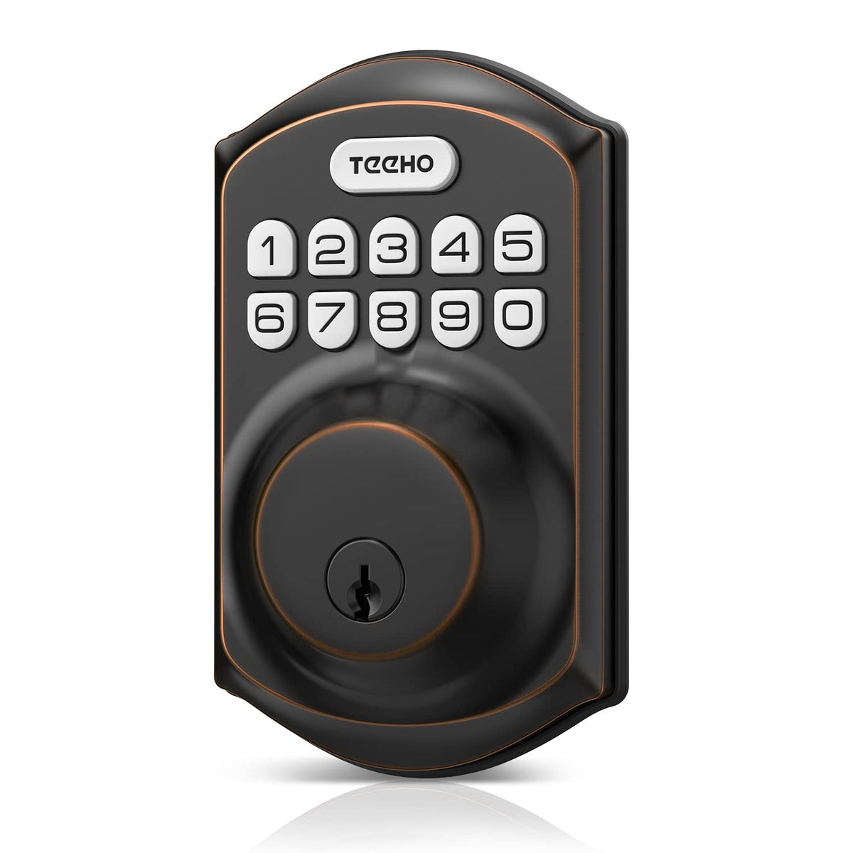 TEEHO TE001 keypad front door for quick, secure access.