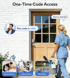 TEEHO TE001K handle side view demonstrates easy installation compatible with many doors.