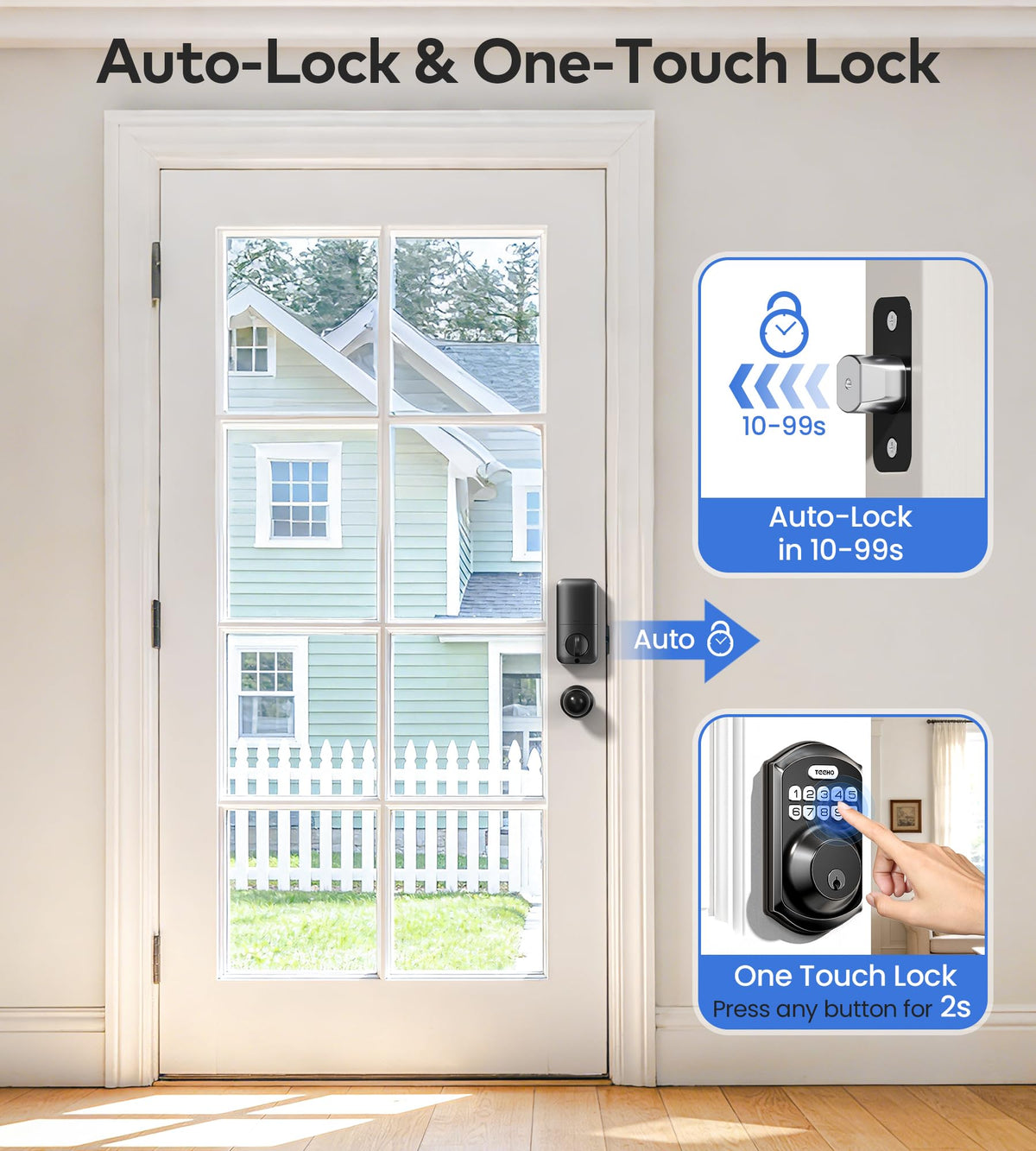 TEEHO TE001K weather-resistant exterior highlighting outdoor reliability.