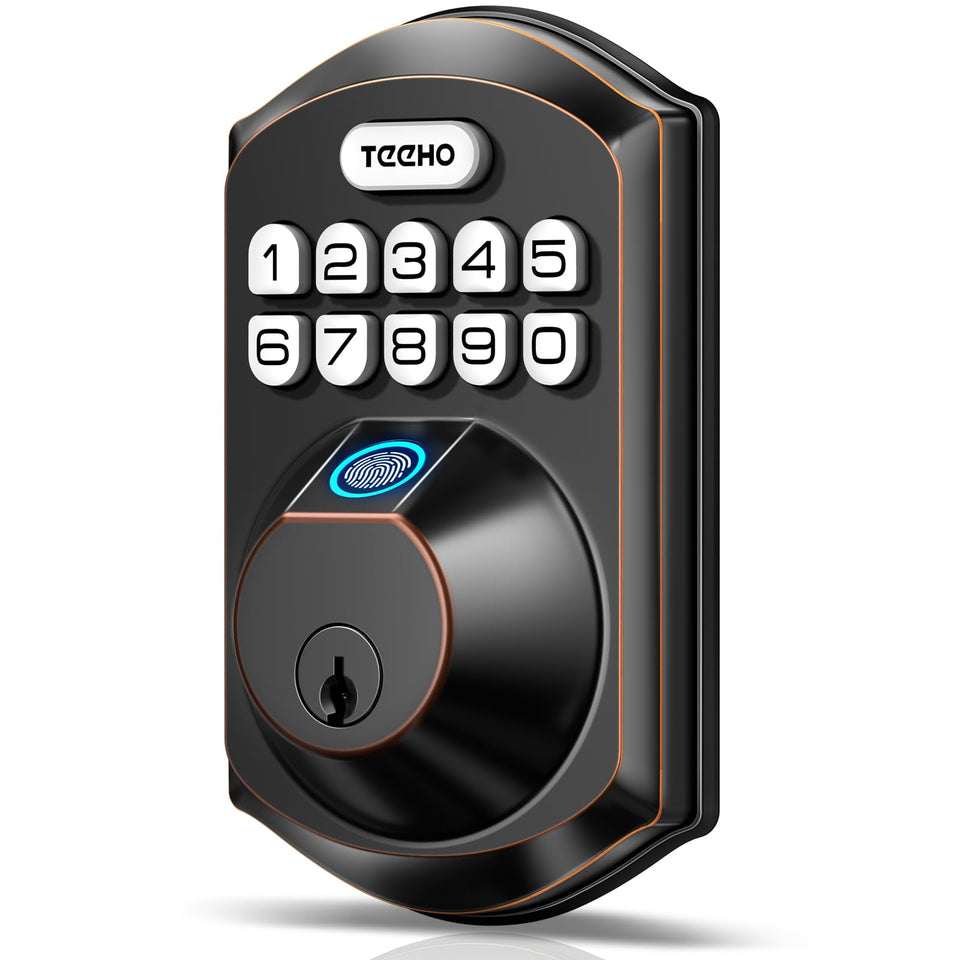 TEEHO TE002 fingerprint sensor detection for quick, reliable entry