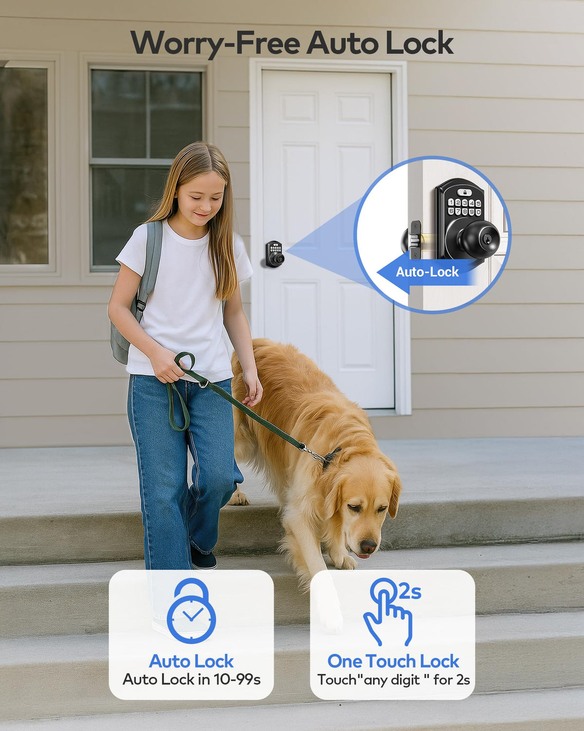 TEEHO TE003 one-time code feature enables temporary access