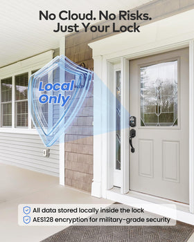 TEEHO TE012W easy installation fits standard doors