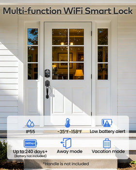 TEEHO TE012W IP55 rating supports outdoor use in weather