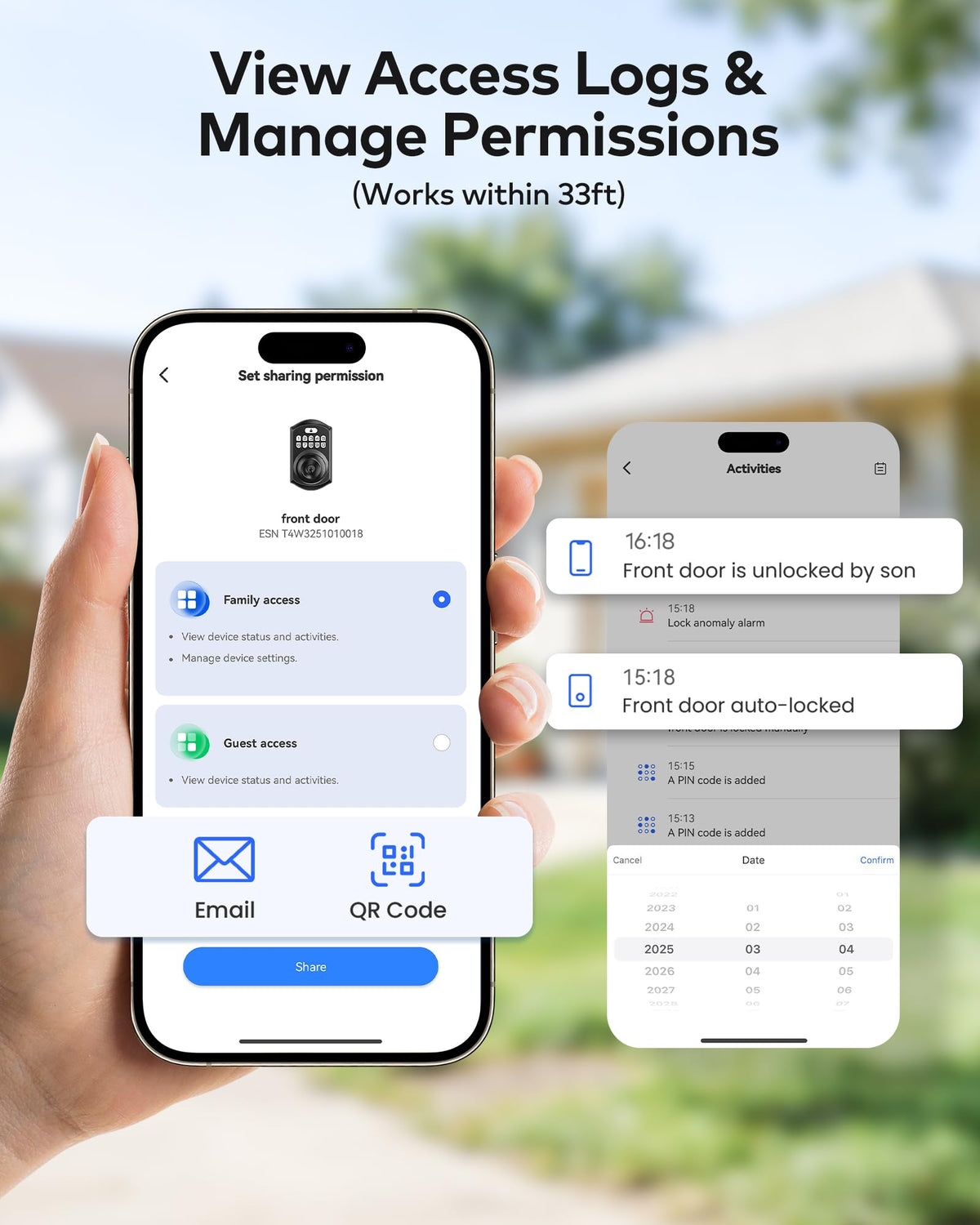 TEEHO TE018 auto-lock feature helps prevent forgotten locks