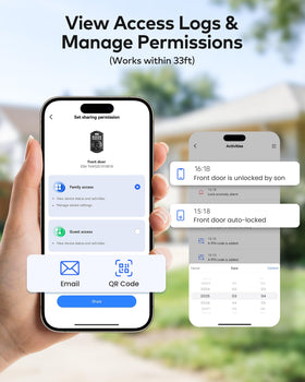 TEEHO TE018 auto-lock feature helps prevent forgotten locks