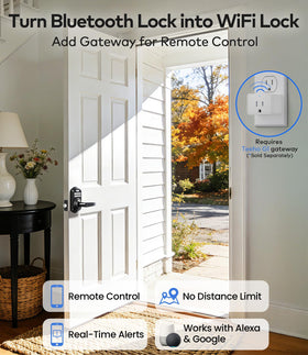 TEEHO TE019 auto lock timer indicator shows customizable security timing