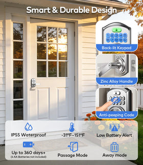 TEEHO TE019 auto-lock function illustrates secure, hands-free operation.