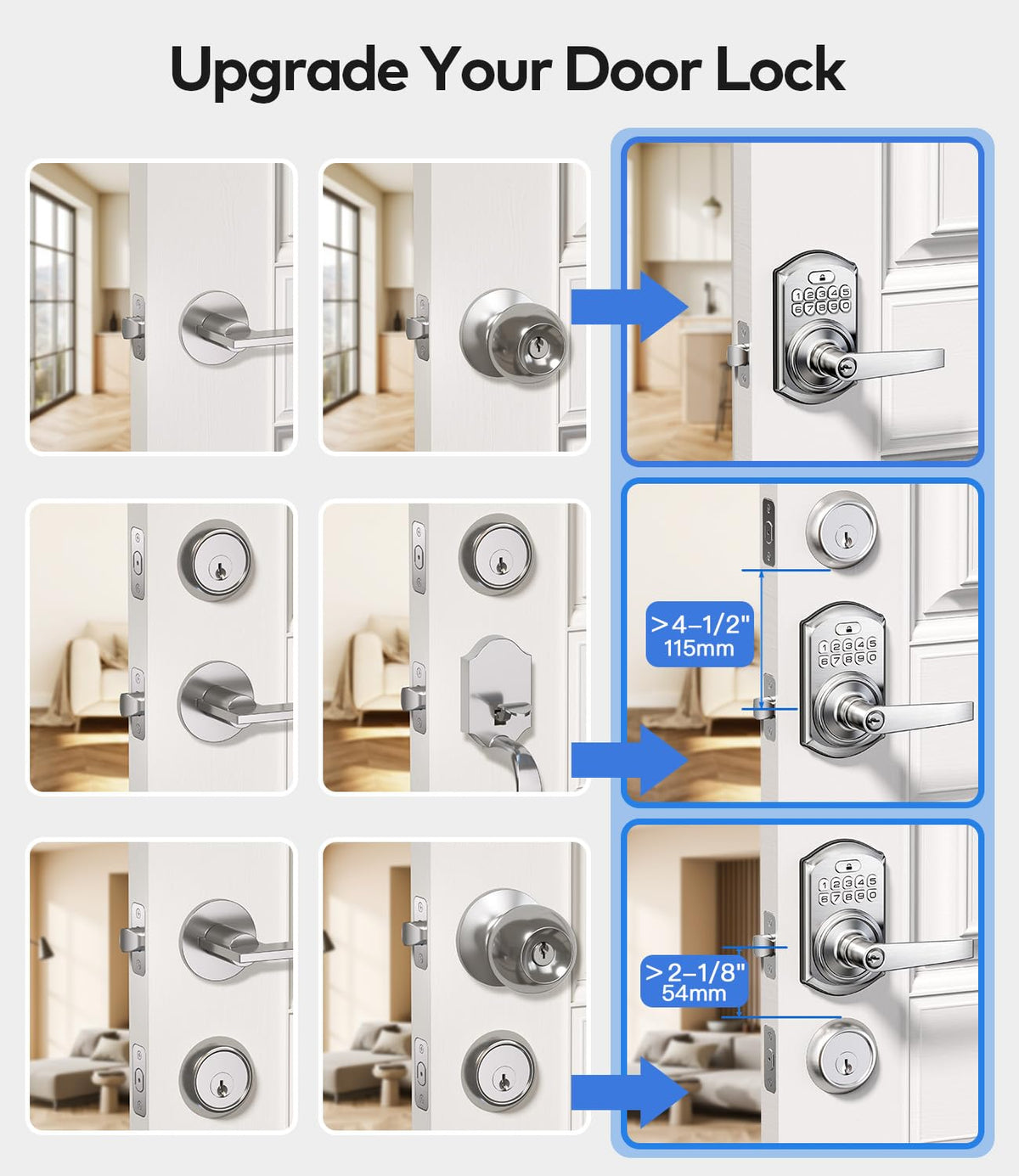 TEEHO TE019 easy installation guide highlights DIY 10-minute setup.