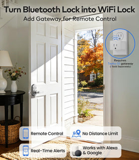 TEEHO TE019 passcode sharing interface enables guest and service access control.