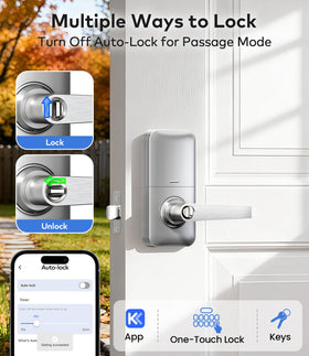 TEEHO TE019 privacy vs passage mode shows flexible access for shared spaces.