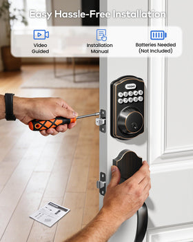 TEEHO TK001H long-life battery design with low battery alert.