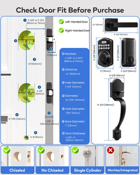 TEEHO TK001H easy-install guide showing screwdriver-only setup.
