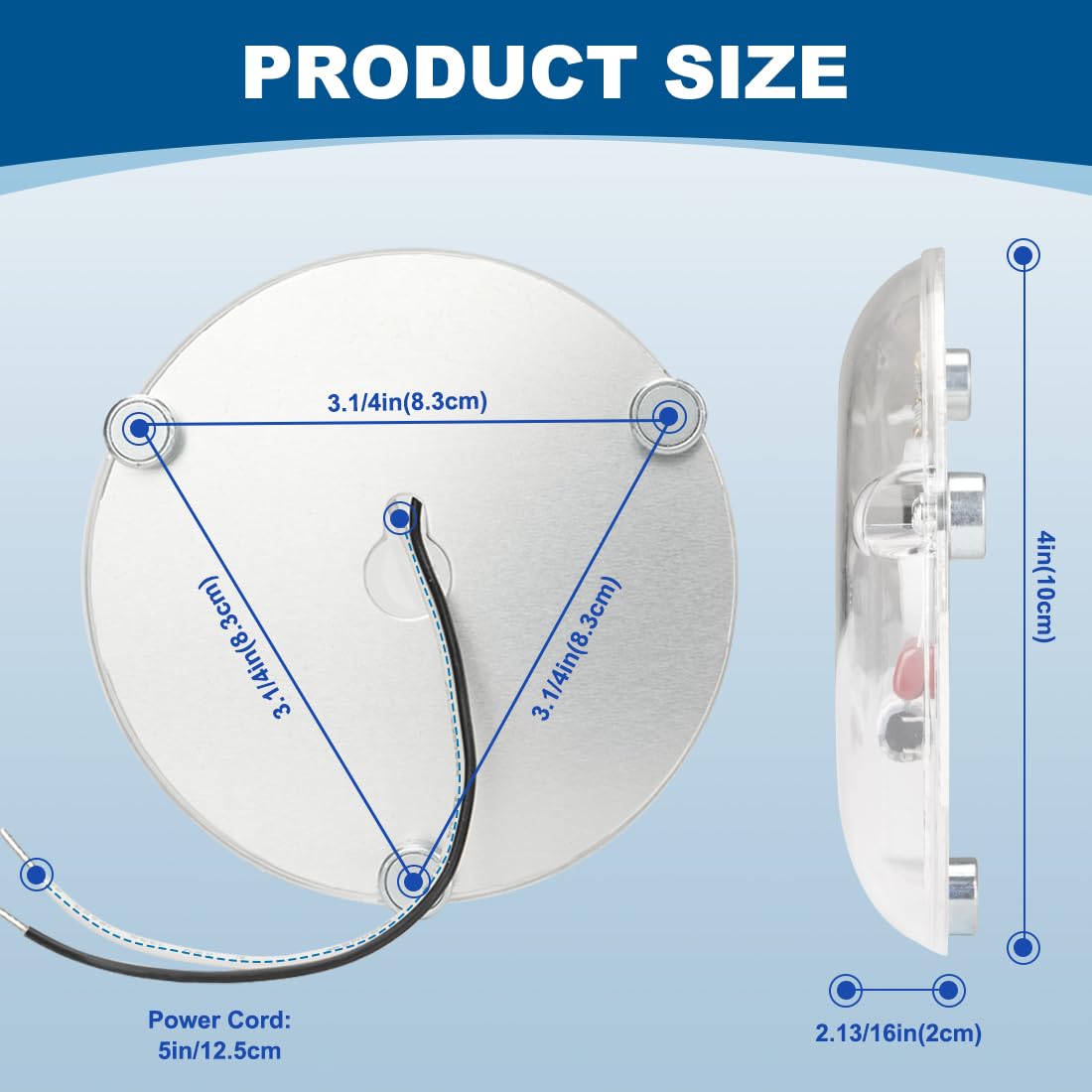 Teemyaa dimmable LED module suitable for pendants and surface-mounted lights.