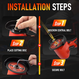TEENO ergonomic, non-slip handle for comfortable one-handed use.