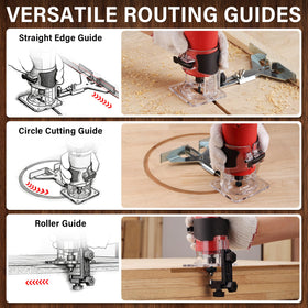 TEENO Wood Router 15-piece bit set expands routing possibilities