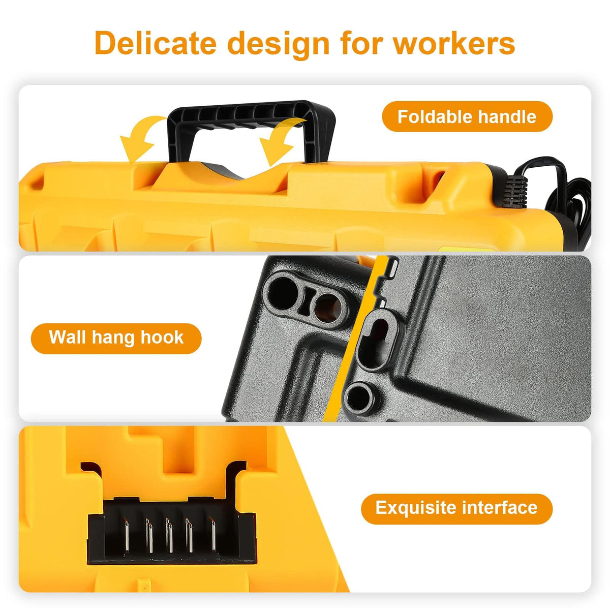 Compact and portable TeenPower charger design for on-site use