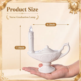 Teenyyou nurse graduation lamp shown in cozy decor setting