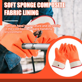 Teenyyou gloves with durable canvas cuffs for long-lasting wear.