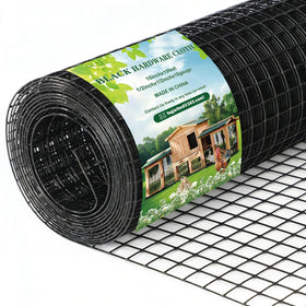 Tegarbed half-inch mesh hardware cloth for DIY fencing and protection.