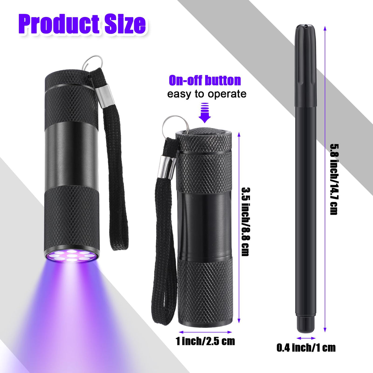 Tegeme invisible ink marker writes covert notes visible only with UV light